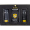 LAMBORGHINI PRESTIGIO by Tonino Lamborghini EDT SPRAY 4.2 OZ & AFTERSHAVE BALM 3.4 OZ & SHOWER GEL 3.4 OZ