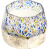 CEDARWOOD & CINNAMON SCENTED by CONFETTI SOY WAX BLEND CANDLE - 13 OZ. BURNS APPROX. 50 HRS.