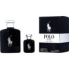 POLO BLACK by Ralph Lauren EDT SPRAY 4.2 OZ & EDT 0.5 OZ