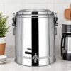 SOGA 30L Stainless Steel Insulated Stock Pot Dispenser Hot & Cold Beverage Container With Tap