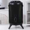 SOGA 8L Insulated Beverage Server – Stainless Steel, Black