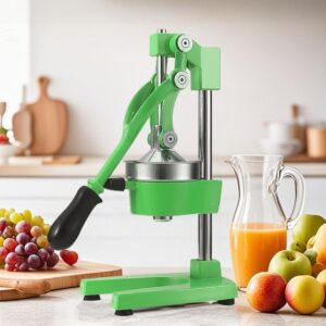 SOGA Commercial Manual Juicer Hand Press Juice Extractor Squeezer Orange Citrus Green
